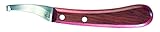 F.DICK Hufmesser ASCOT-CURVED (Gekröpft Rechts-Kurz-Schmal; Griff Palisanderholz; Carbonstahl; Klinge: 65 mm) 62465000