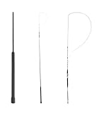 WALDHAUSEN Bogenpeitsche Fiberglas, 140 cm, schwarz