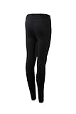 HORZE Kinder Reitleggings Madison, Vollbesatz Reithose Mädchen mit Silikon, Schwarz, 130