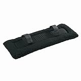 WALDHAUSEN Selettunterlage Fleece Länge 95 cm, schwarz