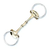 Stübben Gebiss 2262 Golden Wings Trense doppelt gebrochen - 11,5 cm - 14 mm - Sweet Copper