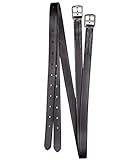 WALDHAUSEN Waldhausen Steigbügelriemen, X-Line, 140 cm, schwarz