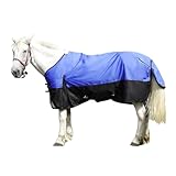 1200D Regendecke Pferd 145cm wasserdichte pferdedecke Winterdecke für Pferde pferdedecken Leichte, wasserdichte, Atmungsaktive und Reißfeste