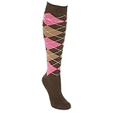 Covalliero Damen Brescia Reitstrümpfe, Gr.34-36 Wood/Dark-Rose