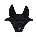 Kentucky - Fliegenhaube Wellington Glitter soundless schwarz