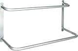 NETPROSHOP Stabiler Deckenhalter 2 Etagen für Stalltür Farbe wählen, Auswahl:Silber