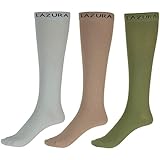 Lazura Reitsocken (3er Set) Glasgow Marine/schwarz/dunkelgrau 37-39