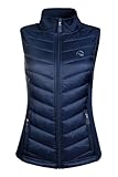 HKM Mädchen Basel Style Nylon Weste, Dunkelblau, 140