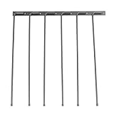 Satteldeckenhalter aus Eisen, Robuster Pferdedeckenhalter, um 180 Grad Ausschwenkbare Wandhalterung, 6 Haken, Pferdepadhalter, Extra Lange Rackarme für Verschiedenes Zubehör
