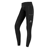 ELT Reitleggings Ella, schwarz, Gr. 38 - Damenreitleggings
