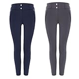 Cavallo Damen Reitleggins Luca Größe 40, Farbe darkblue