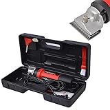 vidaXL Pferdeschermaschine 6-TLG. 350W 2400U/min Rasierer Schermaschine Pferde