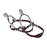 Widmann 01176 - Sporen für Cowboy Kostüm, Accessoire, Western, Ranger, Karneval, Fasching