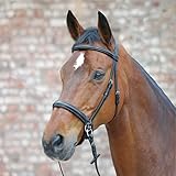 WALDHAUSEN Star Zaum Gebisslos Pony, schwarz
