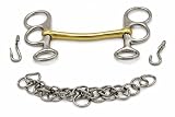 Pelham Fahrgebiss Stange incl. Kette Minishetty Minipony Falabella 8,5 9,0 9,5 10,0 10,5 11,0 12,0 12,5 Tysons Shetty (8,0)