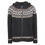 ICEWEAR Brynjudalur Woll-Cardigan – isländisches Design mit Zip & Kapuze