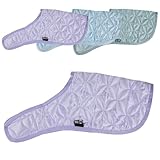 RL24 - Hobby Horse Decke – Spielzeug Pferdedecke zum Anbringen am Hals des Stockpferdes – Hobby Horse Zubehör – Decke in Flieder