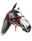 ARBO-INOX Knotenhalfter einfach ohne Führstrick Sonderangebot (Full WARMBLUT, ROT)