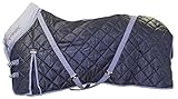 CATAGO Stable 100 g Teppich, schwarz/grau, 145 cm