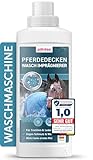 PLINTEX® Pferdedecken Wash-In Imprägnierung 580ml dermatologisch getestet & atmungsaktiv - Nano Membran Pferdedecke Imprägnierwaschmittel - Pferd-Decken Imprägnier-Waschmittel