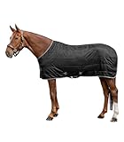 WALDHAUSEN Economic Stalldecke 100 g, schwarz, 115 cm