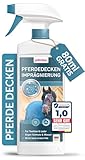 PLINTEX® Pferdedecken Imprägnierspray 580ml schonend & geruchsfrei - Pferdedecke Imprägnierung Spray für Outdoordecke, Regendecke & Zubehör - Pferd Decken Imprägnierspray