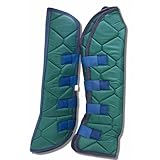 AMKA Transportgamaschen für Pferde 4er Set Travelboots, grün