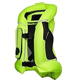 Unisex-Airbag-Weste Für Den Reitsport, Leichte Airbag-Weste, Motorradfahren, Reitsport, Airbag-Weste, Fahrrad Airbag Mit Reflektierendem Streifen Zum Schutz Von Rücken, Taille B,3XL