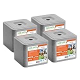 SOLSEL Leckstein EXTRA 1/3 40 kg für Rinder Pferde Ziegen Wild | 4 x 10 kg Essenzielle Mineralien & Spurenelemente | Fördert Vitalität und Gesundheit