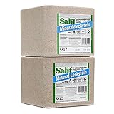 Mineralleckstein - Salzleckstein Salz Natrium 2 x 10kg Block
