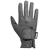 Uvex Sportstyle - dehnbarer Reithandschuh für Damen und Herren - exzellenter Grip & strapazierfähig - touchscreenfähig - Black - 5