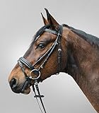 STAR Trensenzaum Diamond ENGL.Komb., schwarz, WB