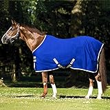 Horseware Amigo Stable Sheet 0g-Atlantic Blue/Altantic Blue&Ivory/ Stalldecke, Groesse:155