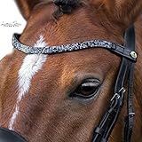 CALEVO - geschwungener Stirnriemen Twinkle